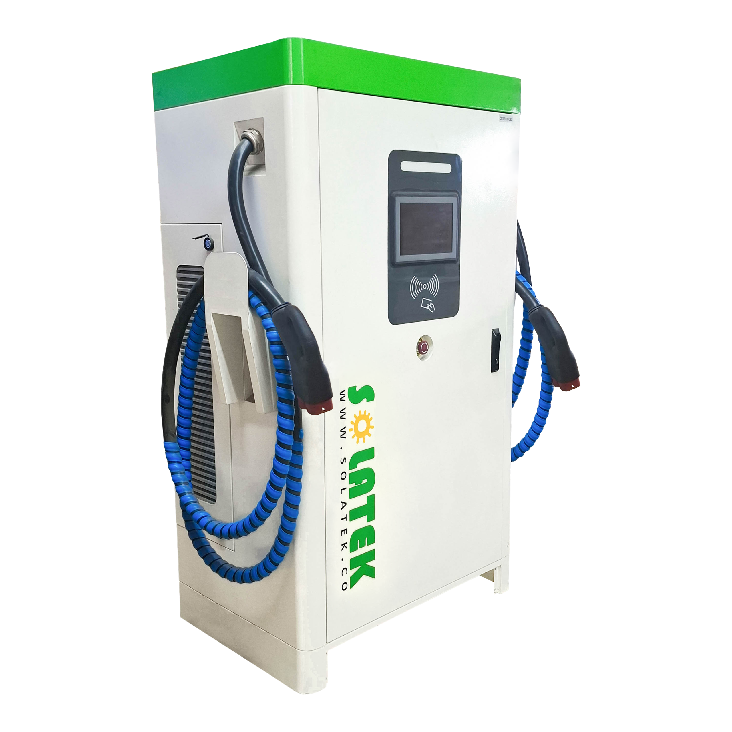 Solatek Fast Charger DC CCS2 120KW GREEN - Image 1